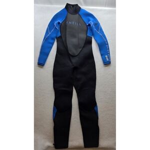 O' Neill Women's Black & Blue Surf Pants & Long Sleeve Wetsuit. Size 14